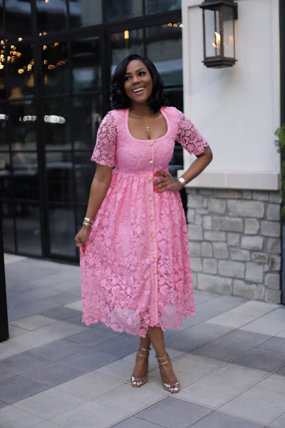The Stepford Wife | Dress - Pink