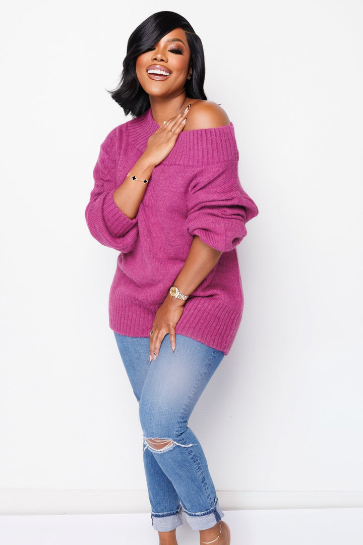 Cold Shoulder | Sweater