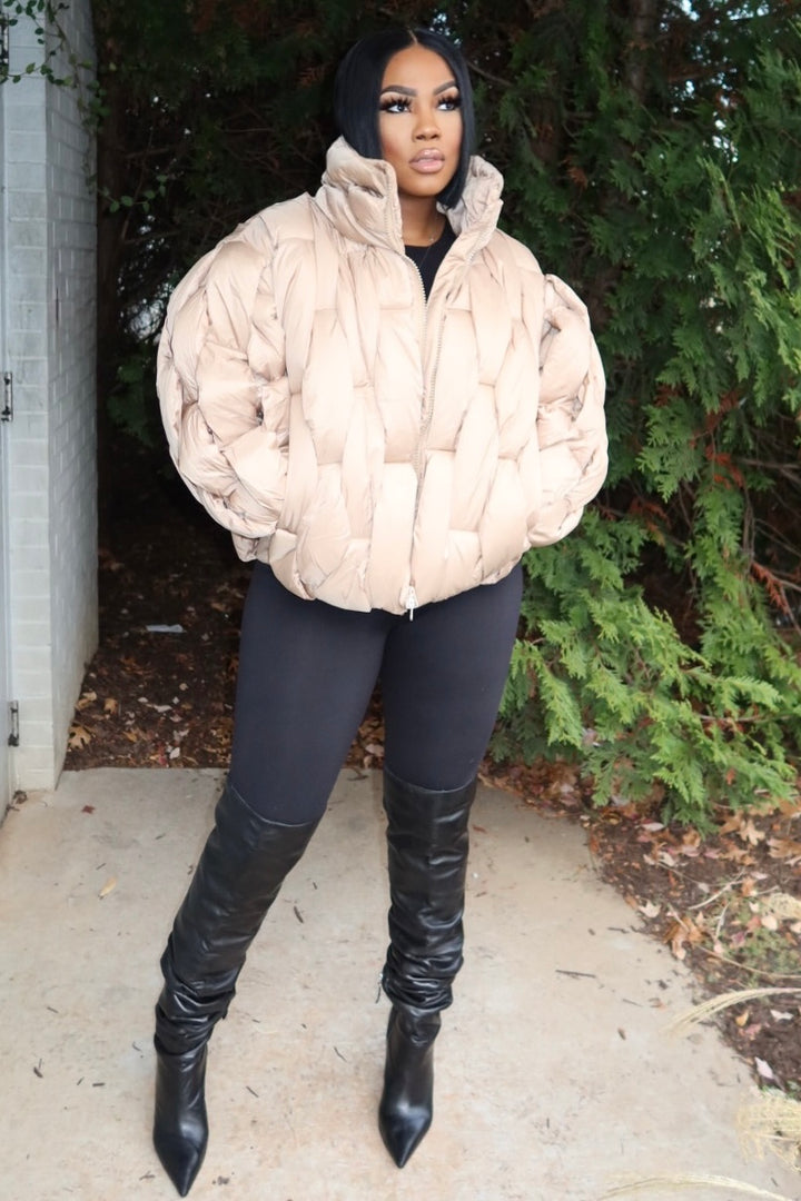 Let’s Link | Coat - Tan