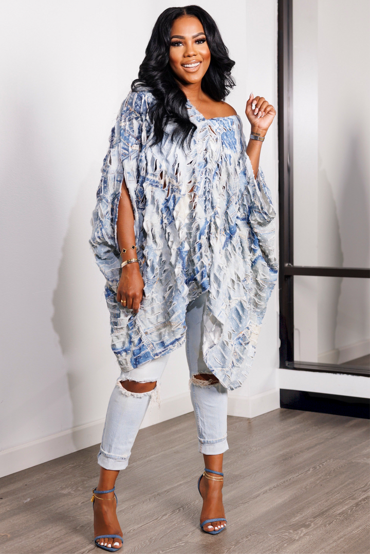 Denim Breeze | Tunic