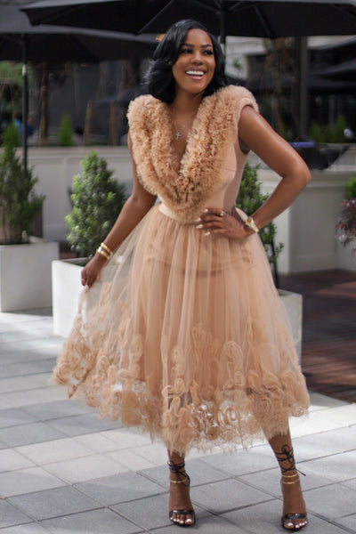 P.Y.T | Tulle Skirt - Nude
