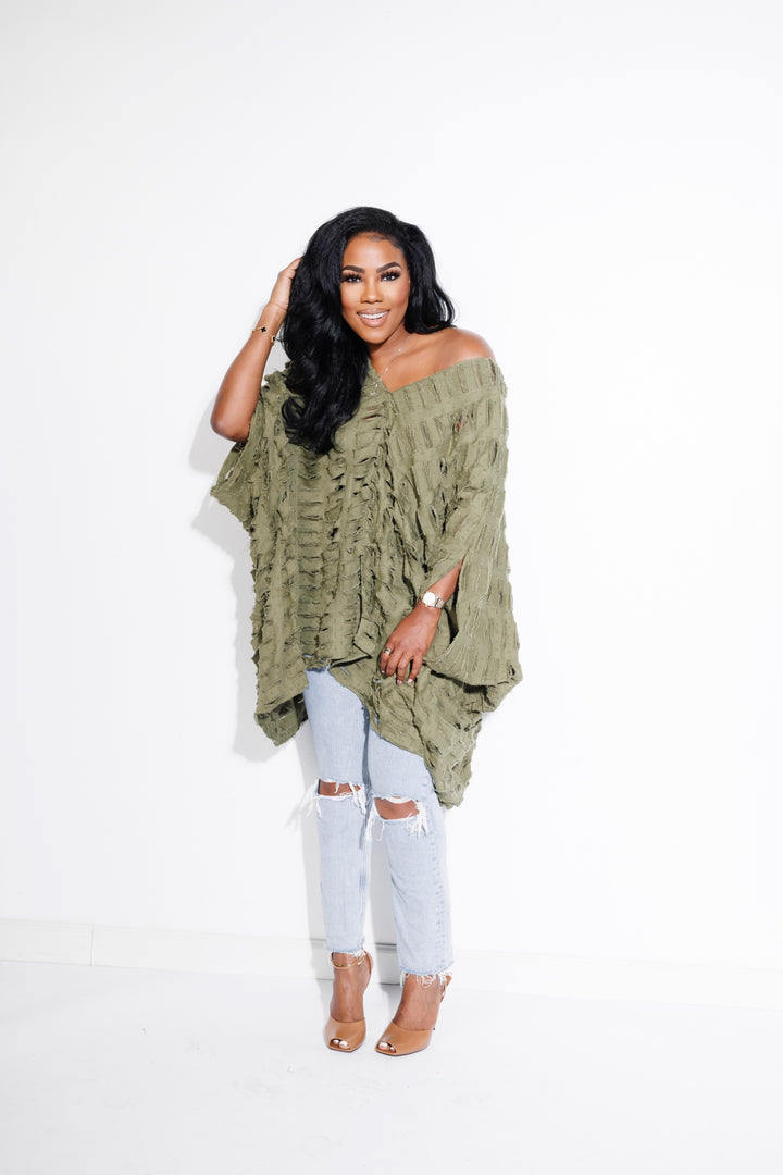 Island Breeze | Tunic - Olive