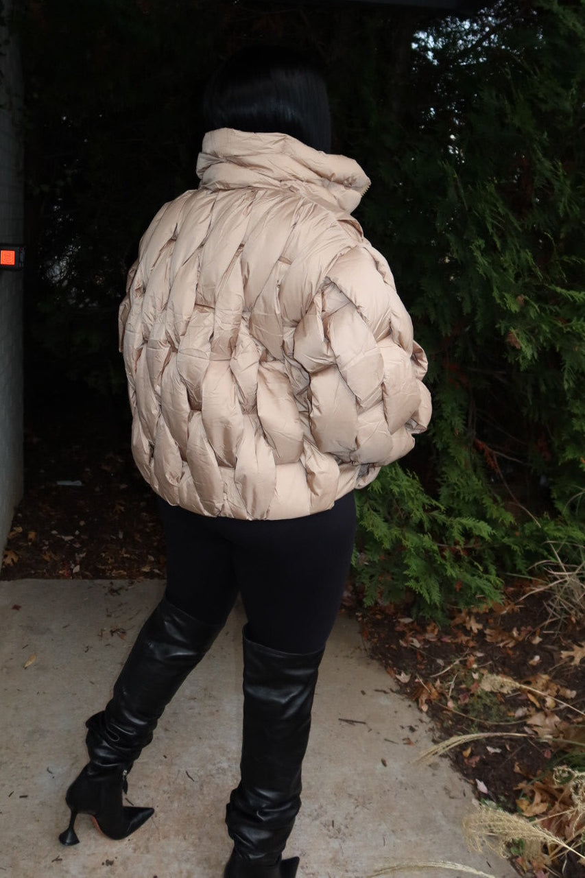 Let’s Link | Coat - Tan