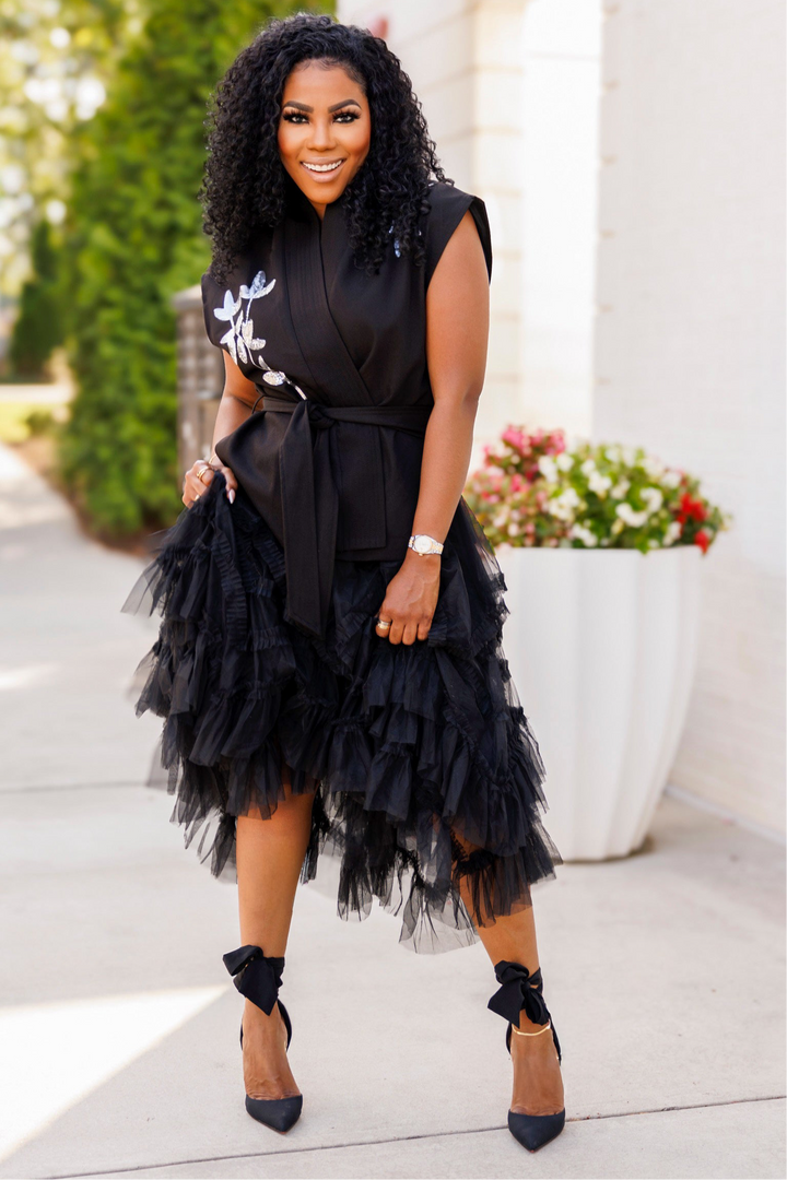 The Drama | Tulle Skirt - Black
