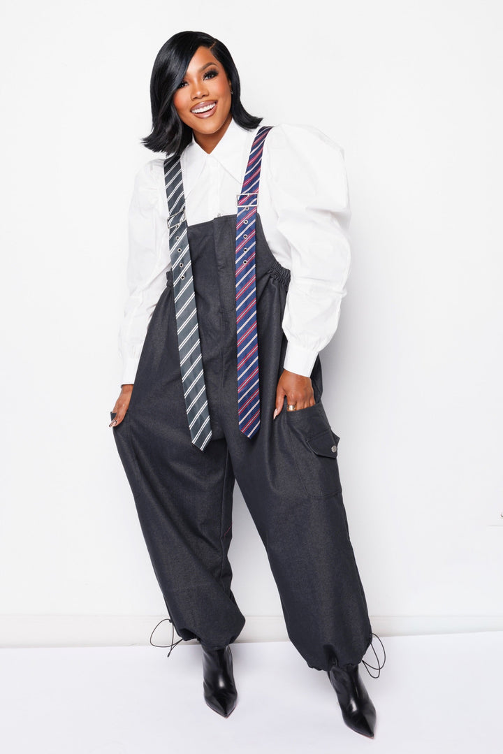 Executive Edge | Jumper - Black Denim - Boutique J.Renee