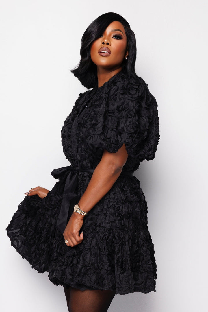 About Her | Mini Dress - Black