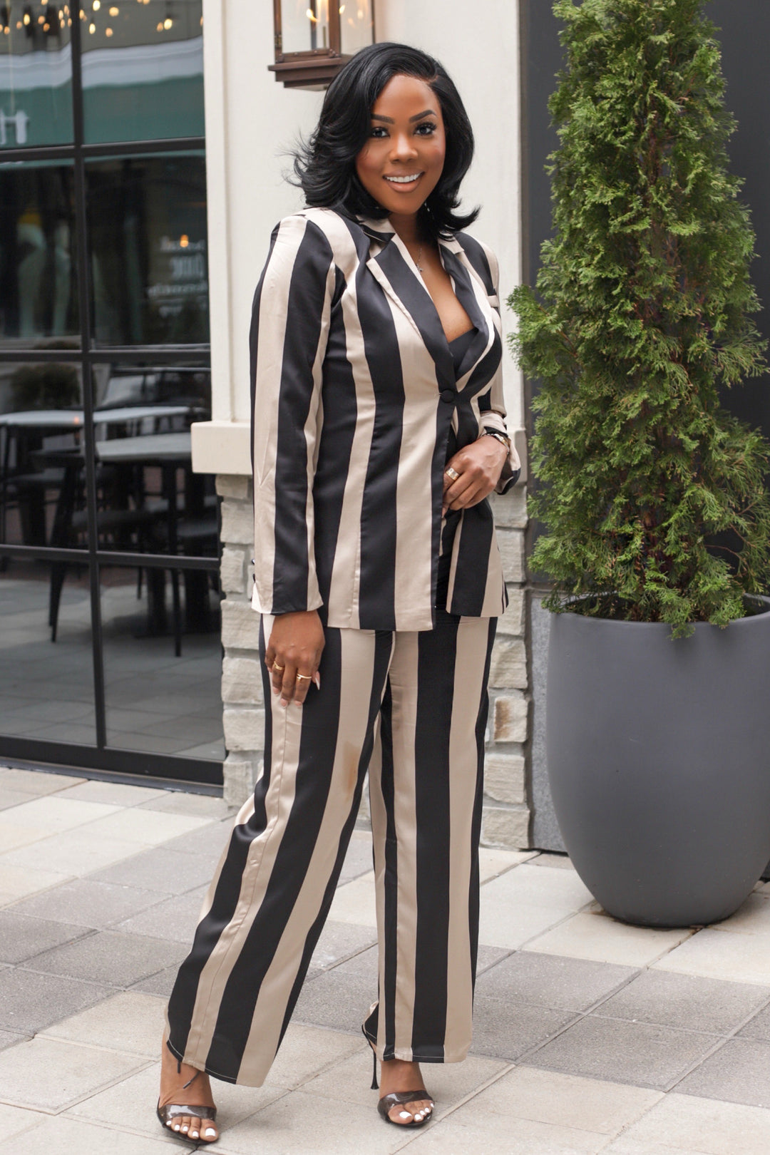 Strictly Business |  Pant Suit - Black