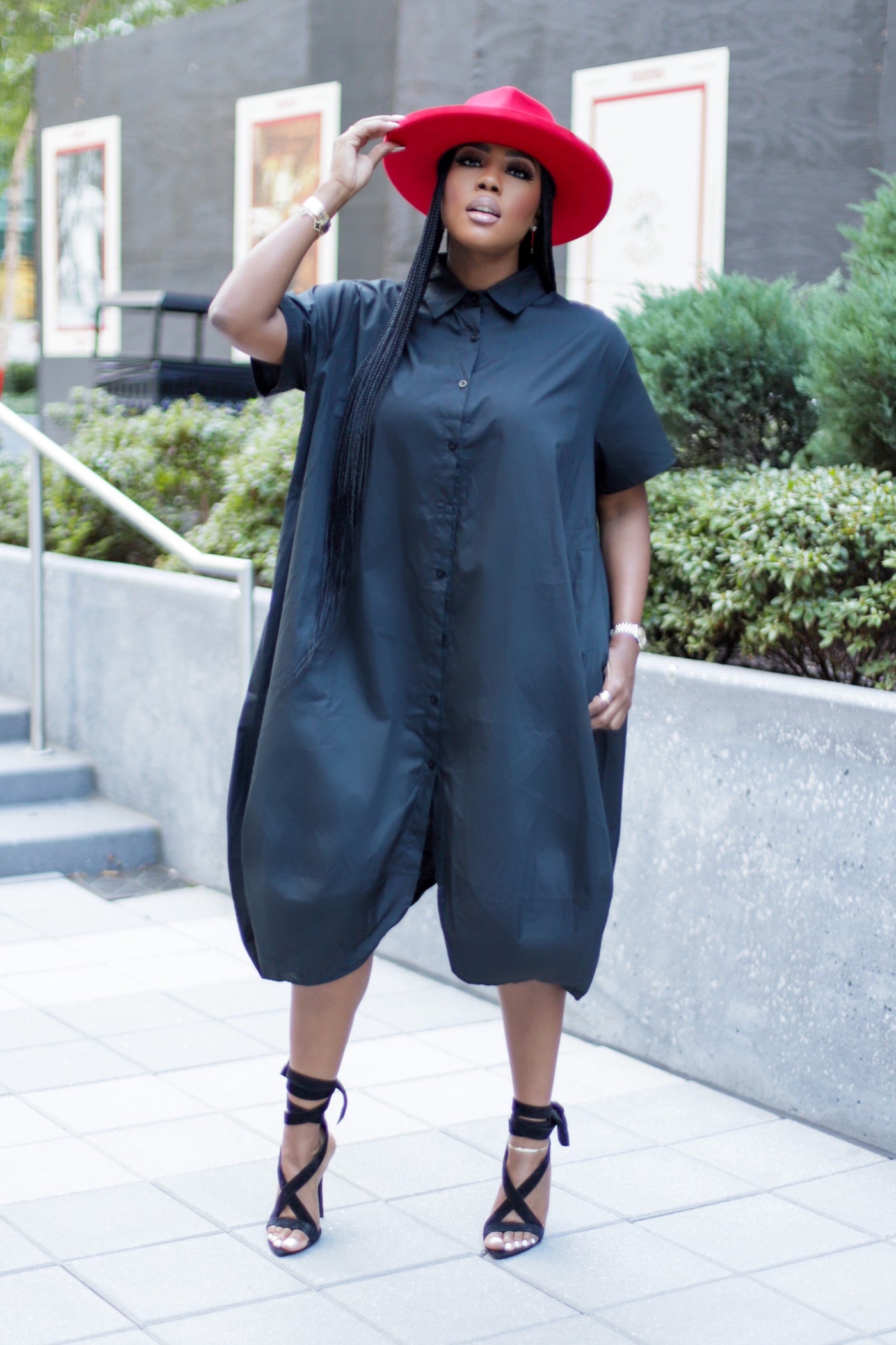 Erykah | dress - Black