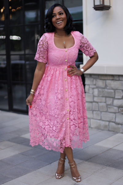 The Stepford Wife | Dress - Pink